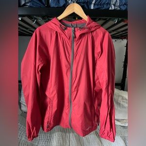 Eddie Bauer Rain Jacket in Coral size XL!